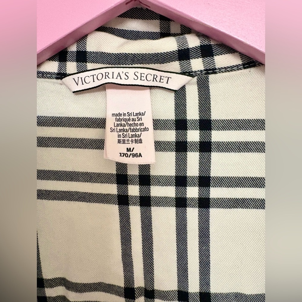 Victoria's Secret Plaid Sleepshirt - Picture 3 of 5